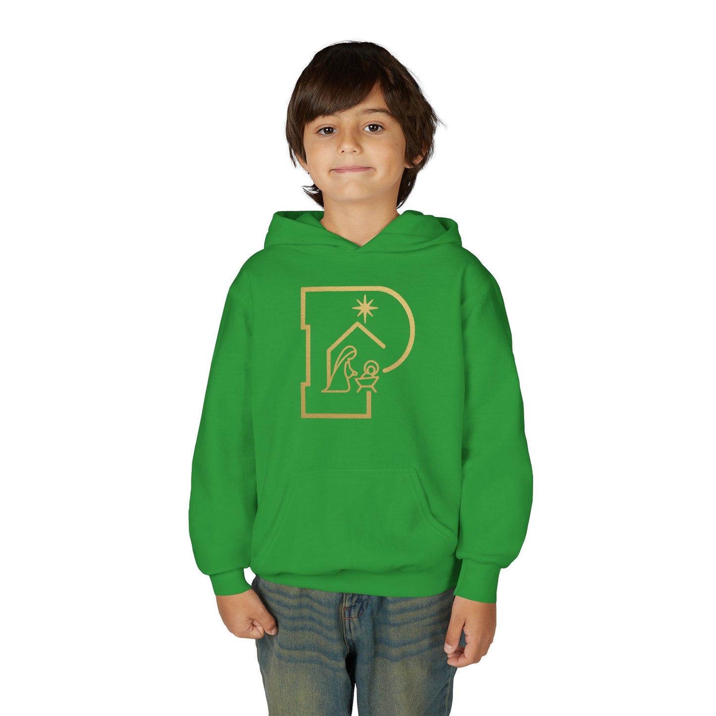 Nativity - Youth Heavy Blend Hooded Sweatshirt