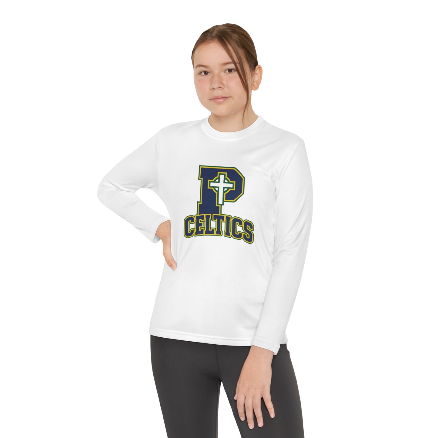 Arched Celtics - Youth Long Sleeve Competitor Tee