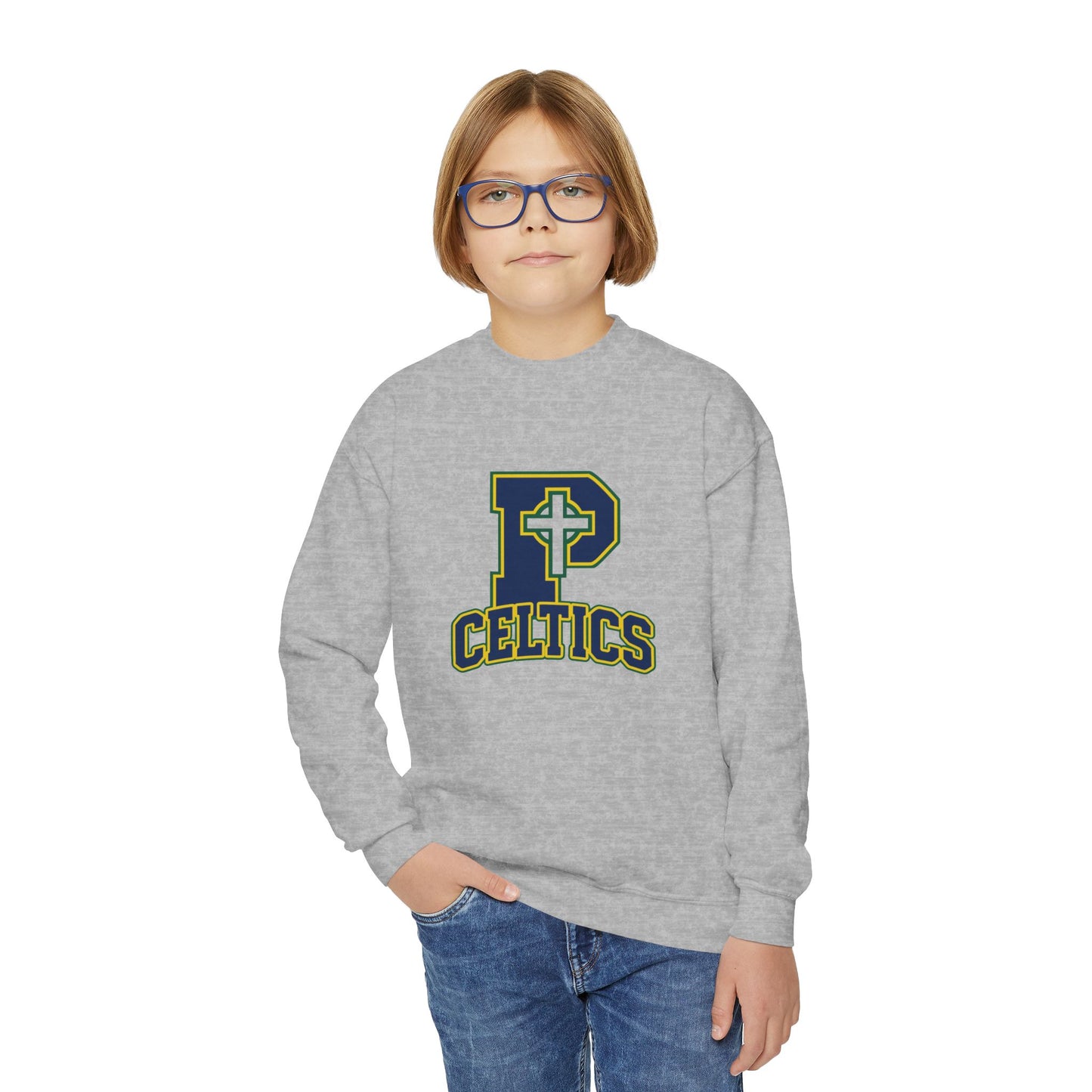 Arched Celtics - Youth Crewneck Sweatshirt