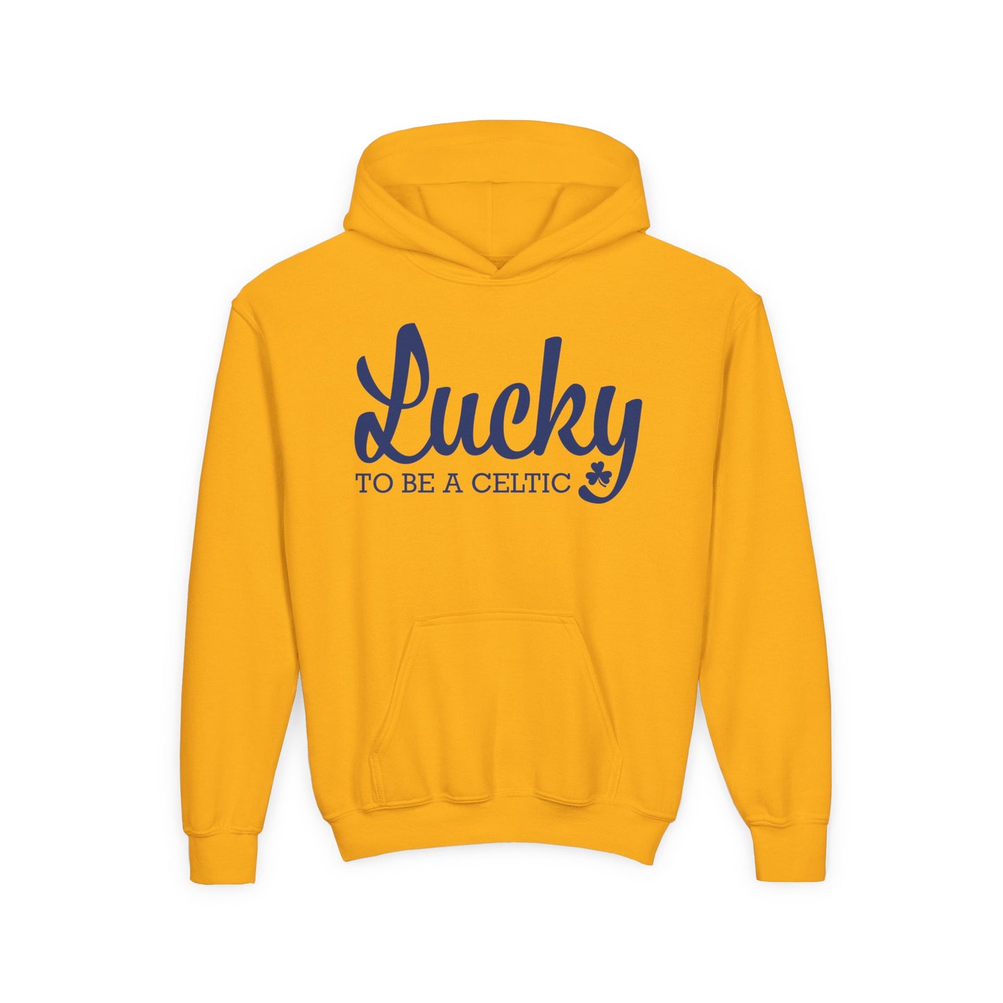 Lucky To Be A Celtic - Youth Heavy Blend Hooded Sweatshirt