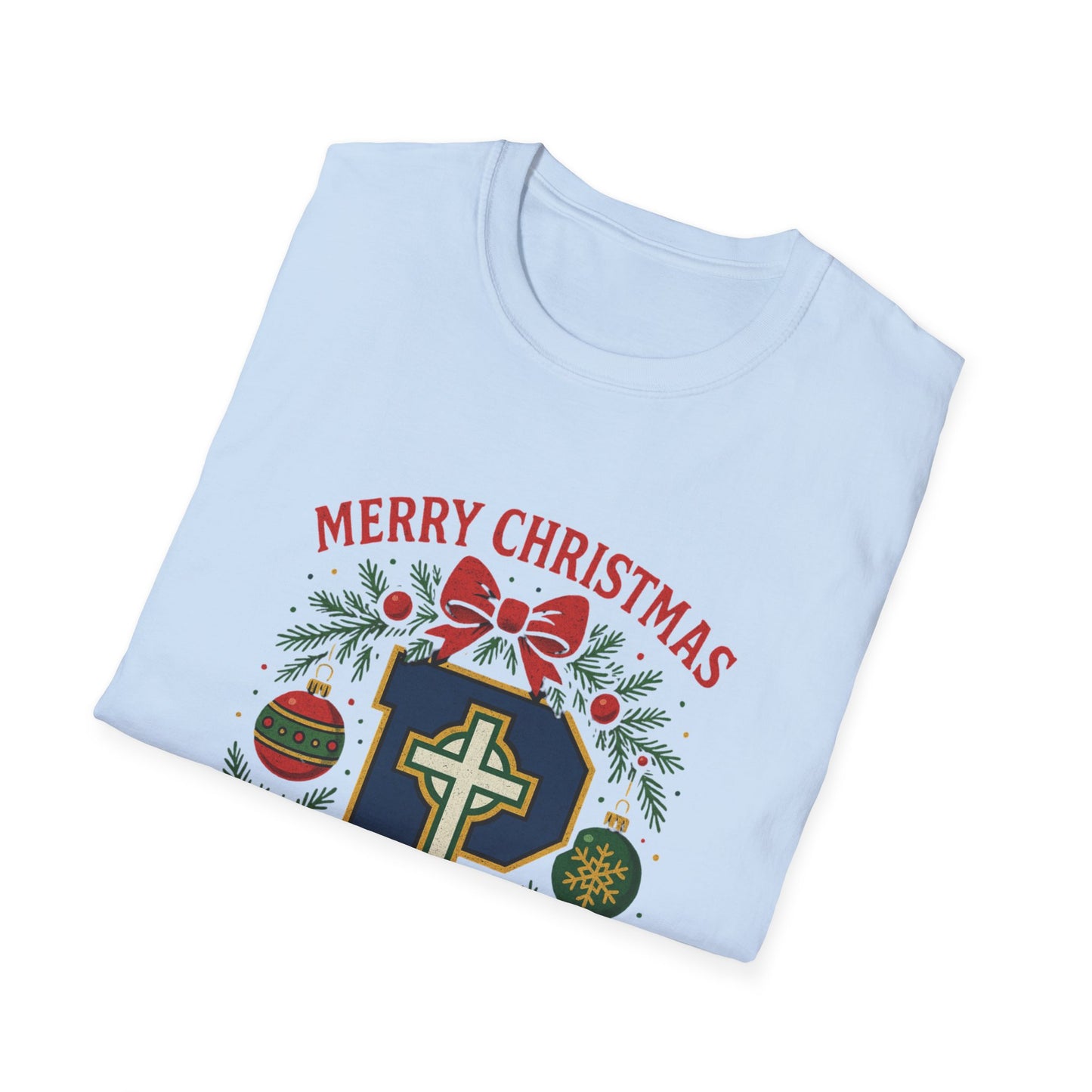 Merry Christmas - Adult Cotton Softstyle T-Shirt