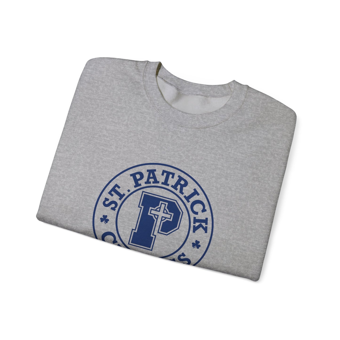 St Patricks Emblem - Adult Casual Crewneck Sweatshirt