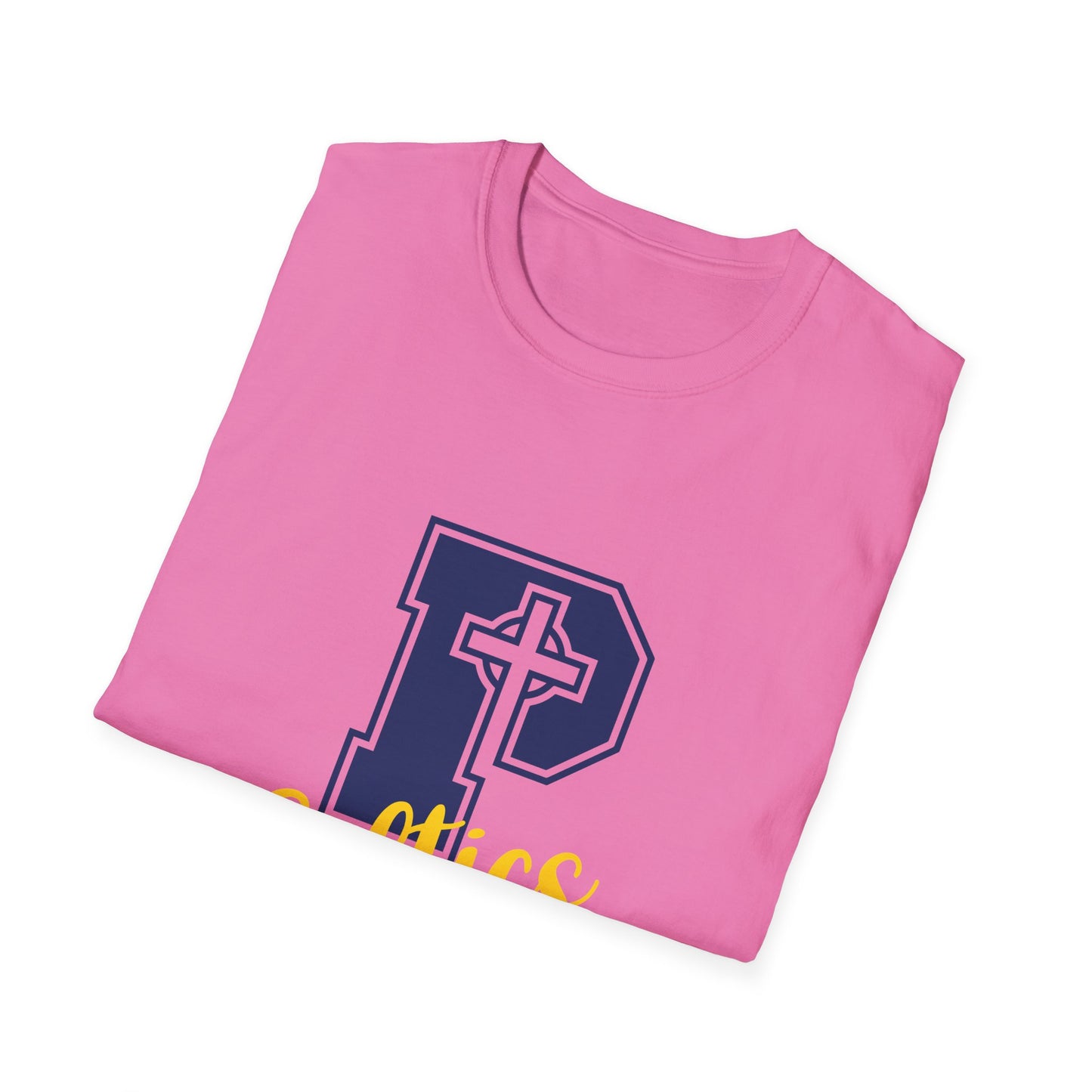 Celtics P - Adult Cotton Softstyle T-Shirt
