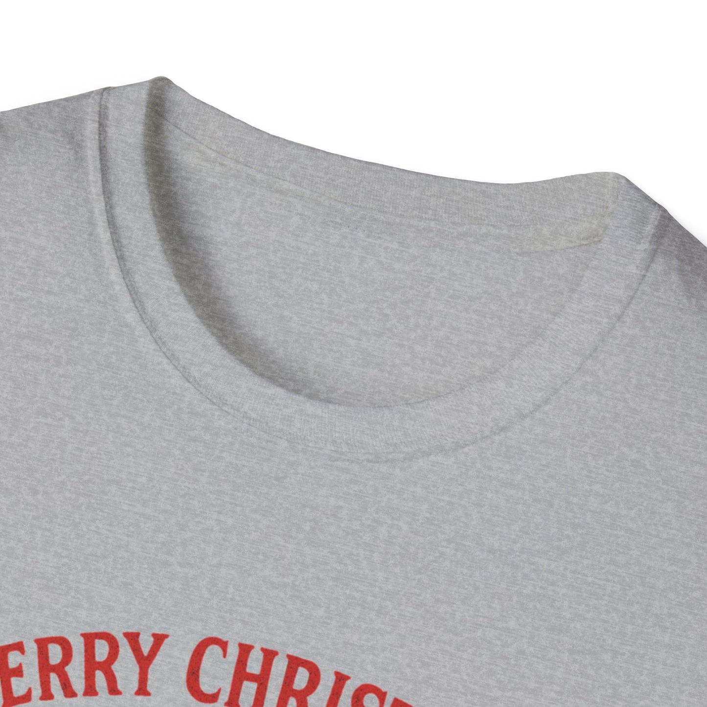 Merry Christmas - Adult Cotton Softstyle T-Shirt
