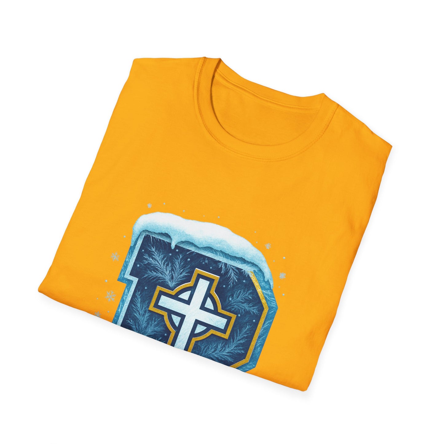 Snow P - Adult Cotton Softstyle T-Shirt