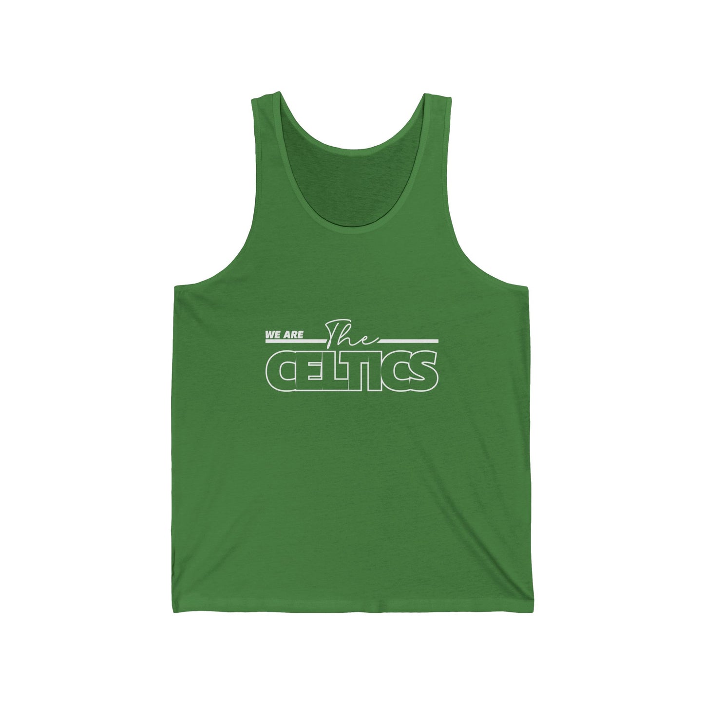 We Are The Celtics - Adult Jersey Tank Tee