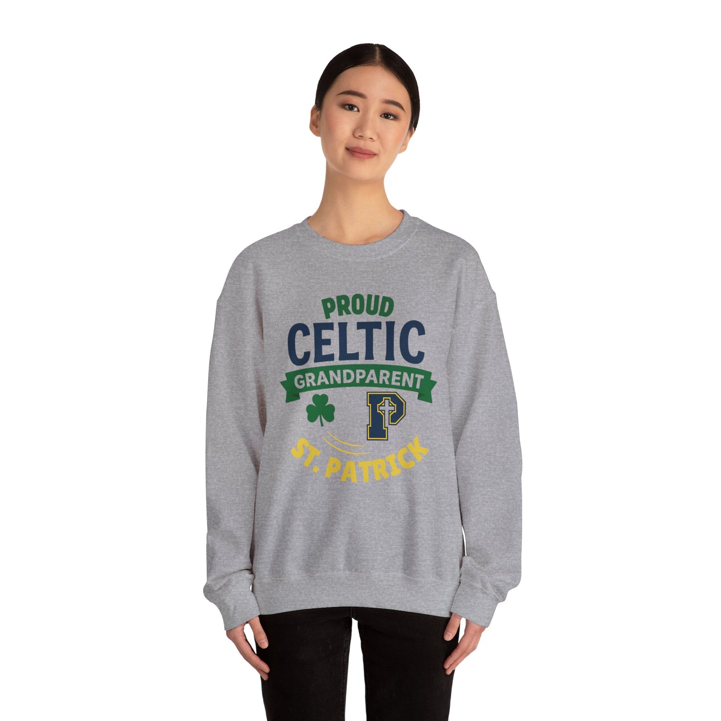 Celtic Grandparent - Adult Casual Crewneck Sweatshirt
