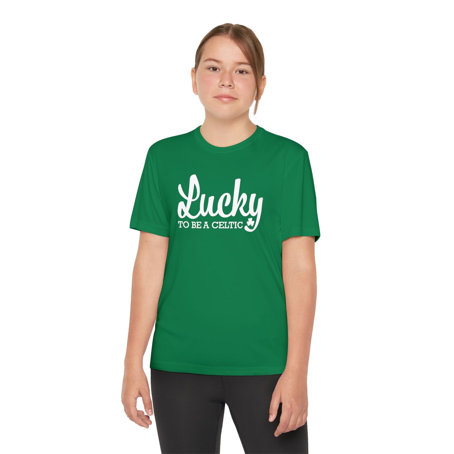 Lucky To Be A Celtic - Youth Competitor Tee