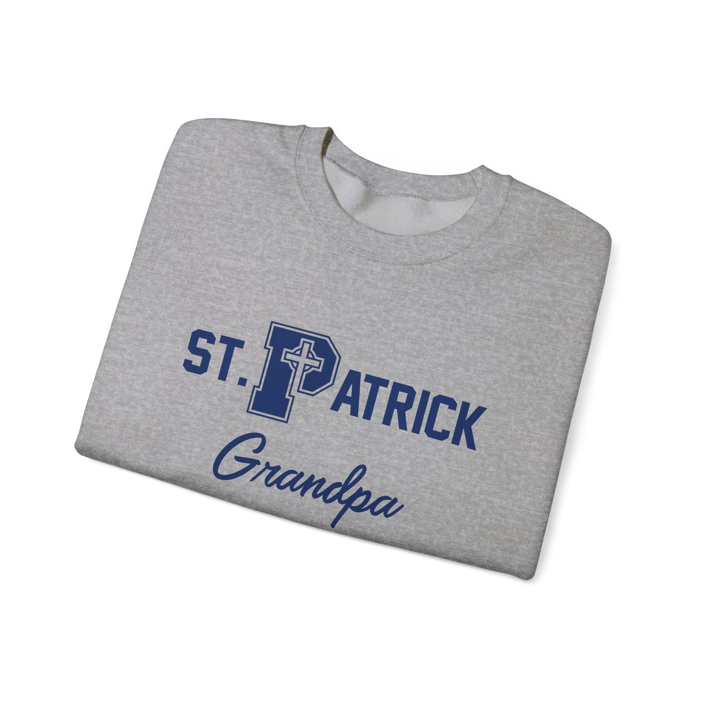 St Patrick Grandparent, Grandpa - Adult Casual Crewneck Sweatshirt