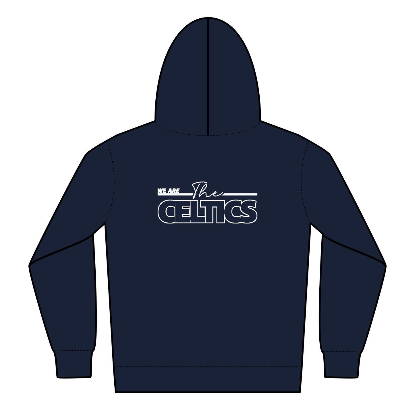 St Patricks Logo - Youth Zipped Hoodie