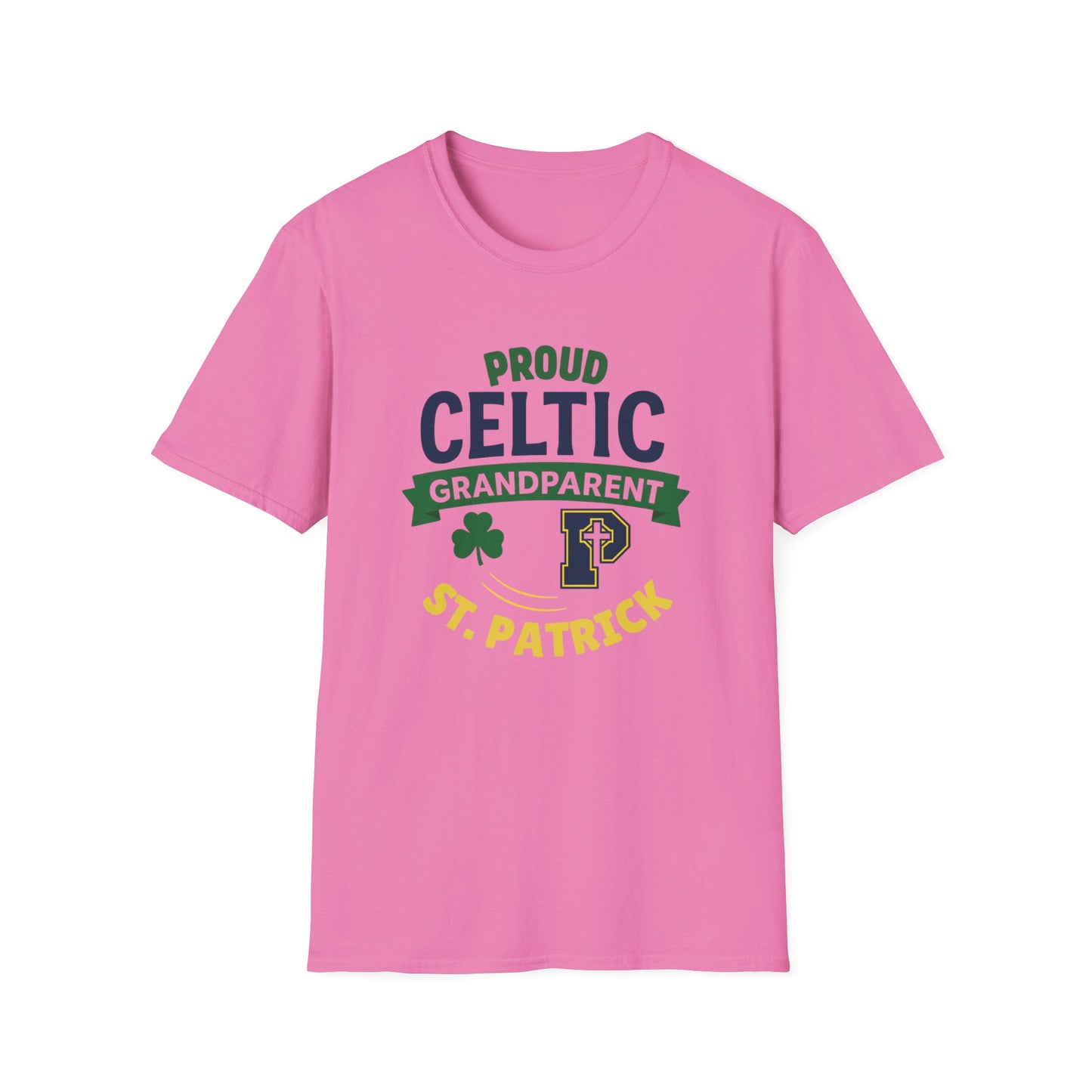 Celtic Grandparent - Adult Cotton Softstyle T-Shirt