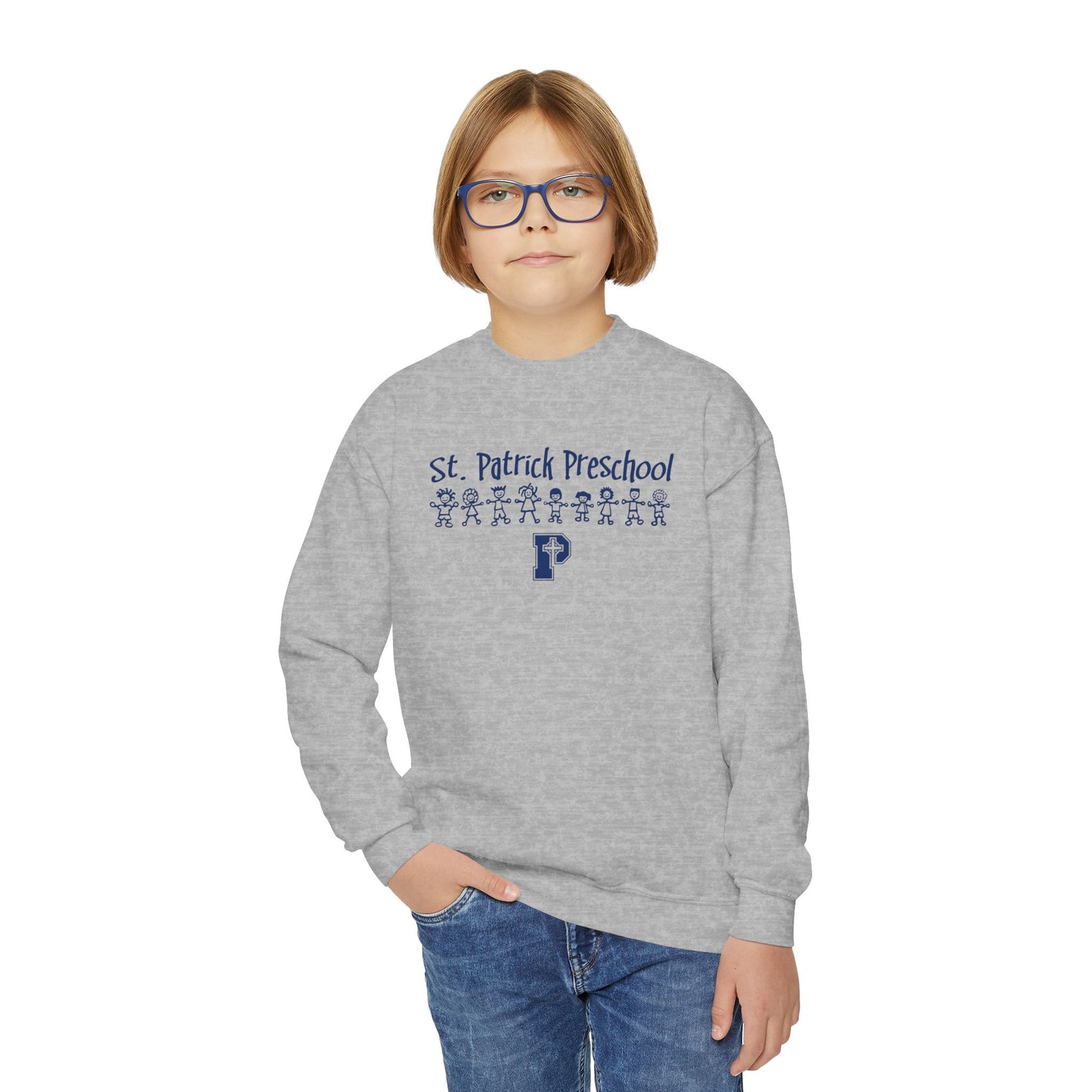 St. Patricks Preschool - Youth Crewneck Sweatshirt