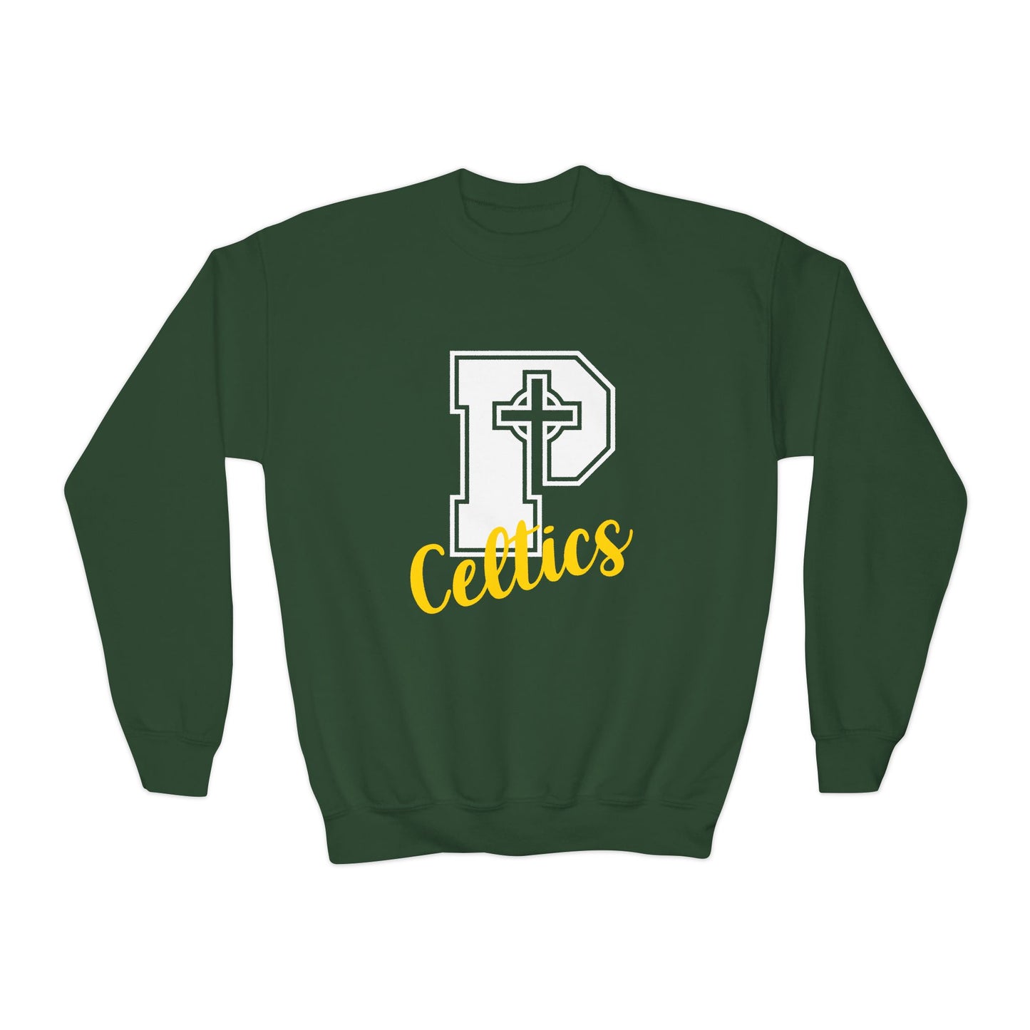 Celtics P - Youth Crewneck Sweatshirt