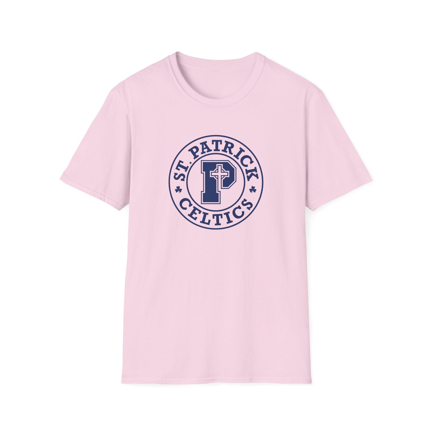 St Patricks Emblem - Adult Cotton Softstyle T-Shirt