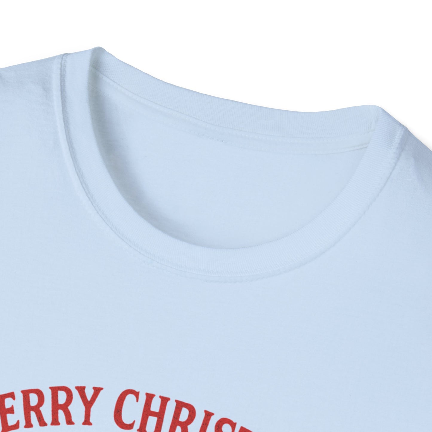 Merry Christmas - Adult Cotton Softstyle T-Shirt
